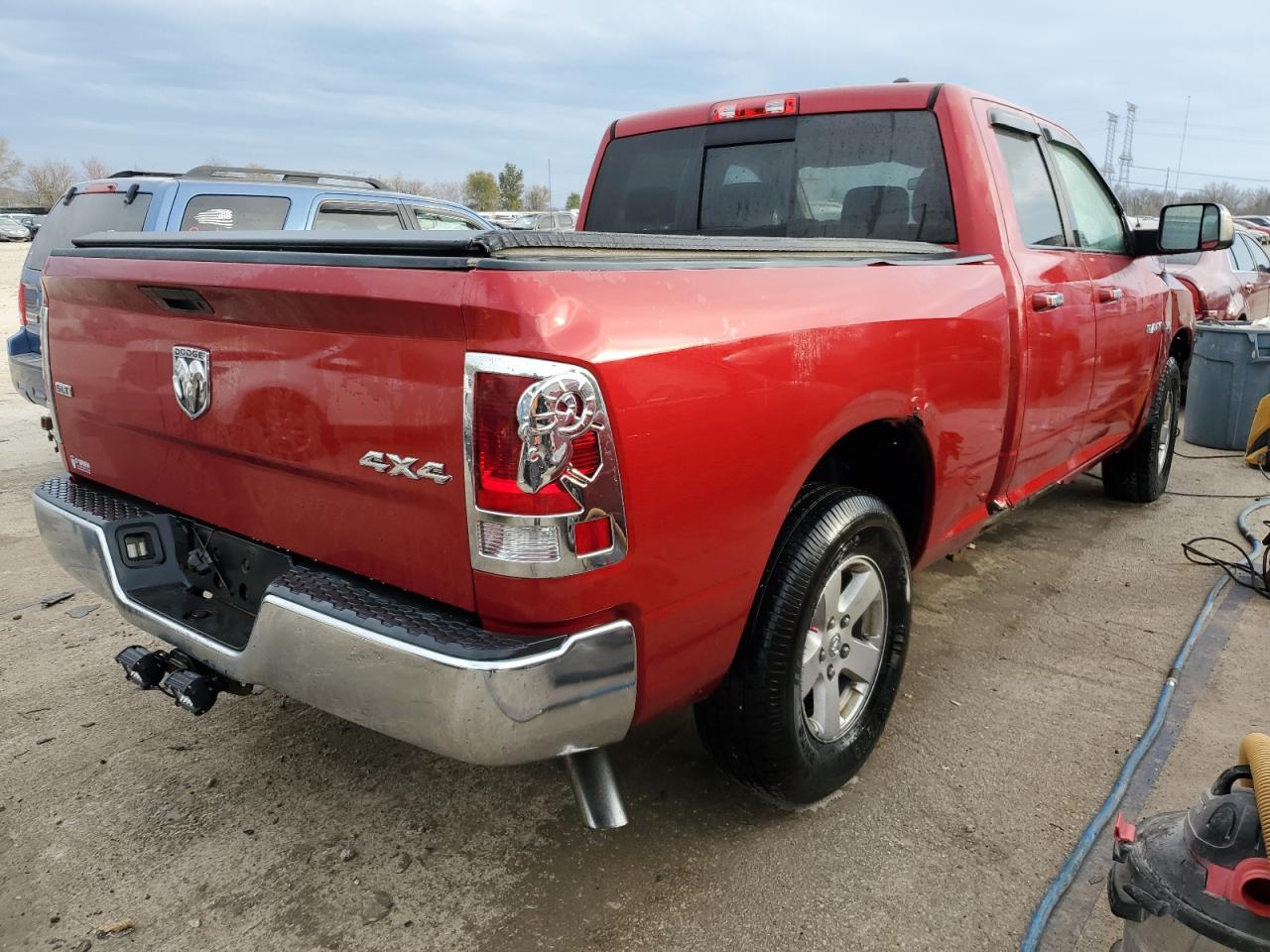 2009 Dodge RAM VIN 1D3HV18T39S779878 Copart auction photo, water/flood / minor dent/scratches damage thumbnail 3