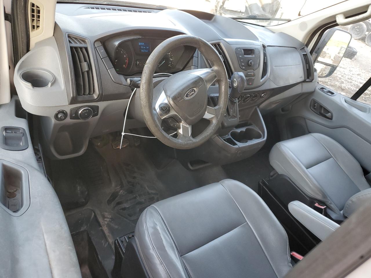 2015 Ford Transit VIN 1FTNR2XM8FKA15066 Copart auction photo, rear end / side damage thumbnail 8