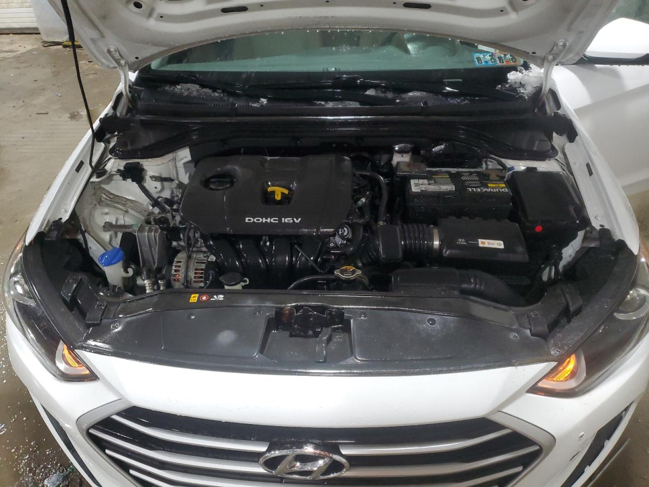 2017 Hyundai Elantra VIN 5NPD74LF6HH116936 Copart auction photo, rear end damage thumbnail 11