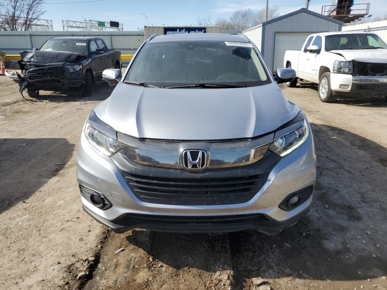 2022 Honda HR-V VIN 3CZRU5H59NM745790 Copart auction photo, rear end damage thumbnail 5