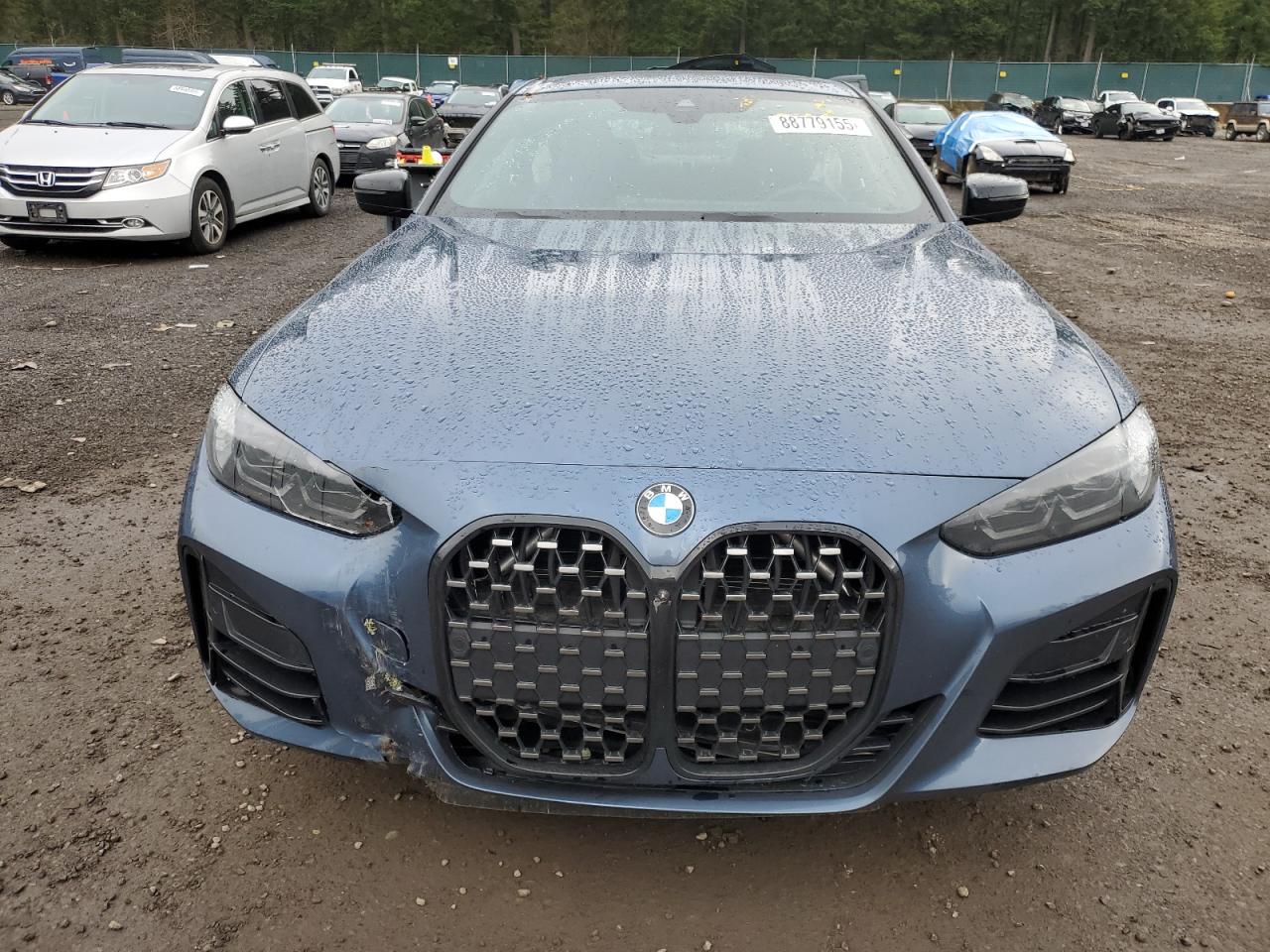 2024 BMW M4 VIN WBA13AR08RCR54282 Copart auction photo, front end / undercarriage damage thumbnail 5