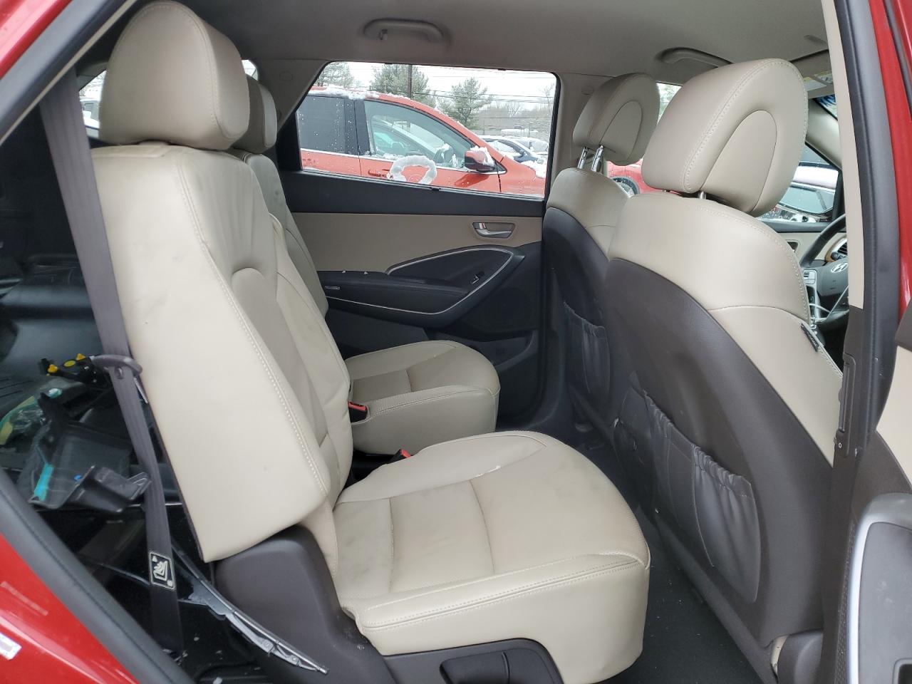 2015 Hyundai Santa Fe VIN KM8SNDHF6FU099253 Copart auction photo, front end / side damage thumbnail 11