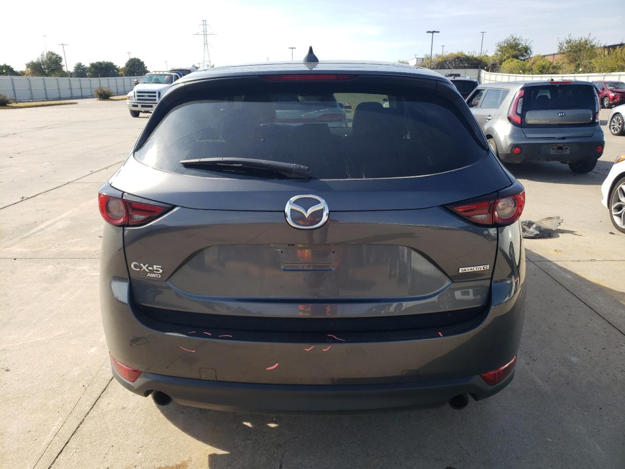 2020 Mazda CX-5 VIN JM3KFBAY8L0767808 Copart auction photo, front end / minor dent/scratches damage thumbnail 6