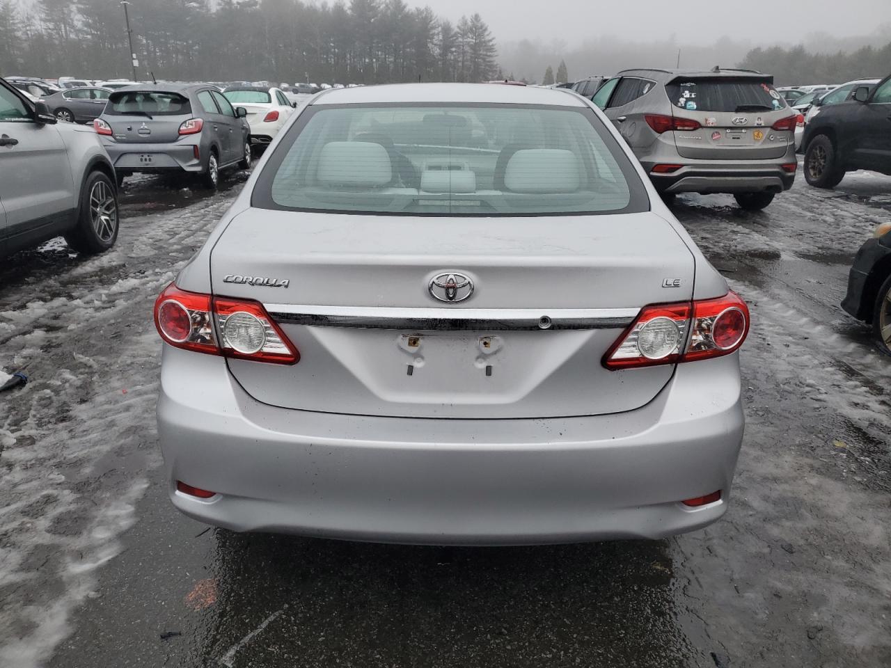 2011 Toyota Corolla VIN 2T1BU4EEXBC644641 Copart auction photo, frame damage damage thumbnail 6