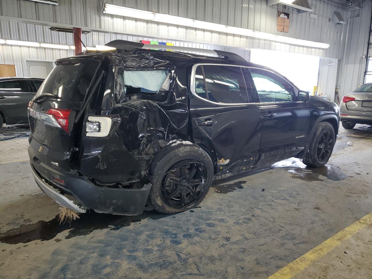 2018 GMC Acadia VIN 1GKKNULS2JZ174541 Copart auction photo, rear end / side damage thumbnail 3