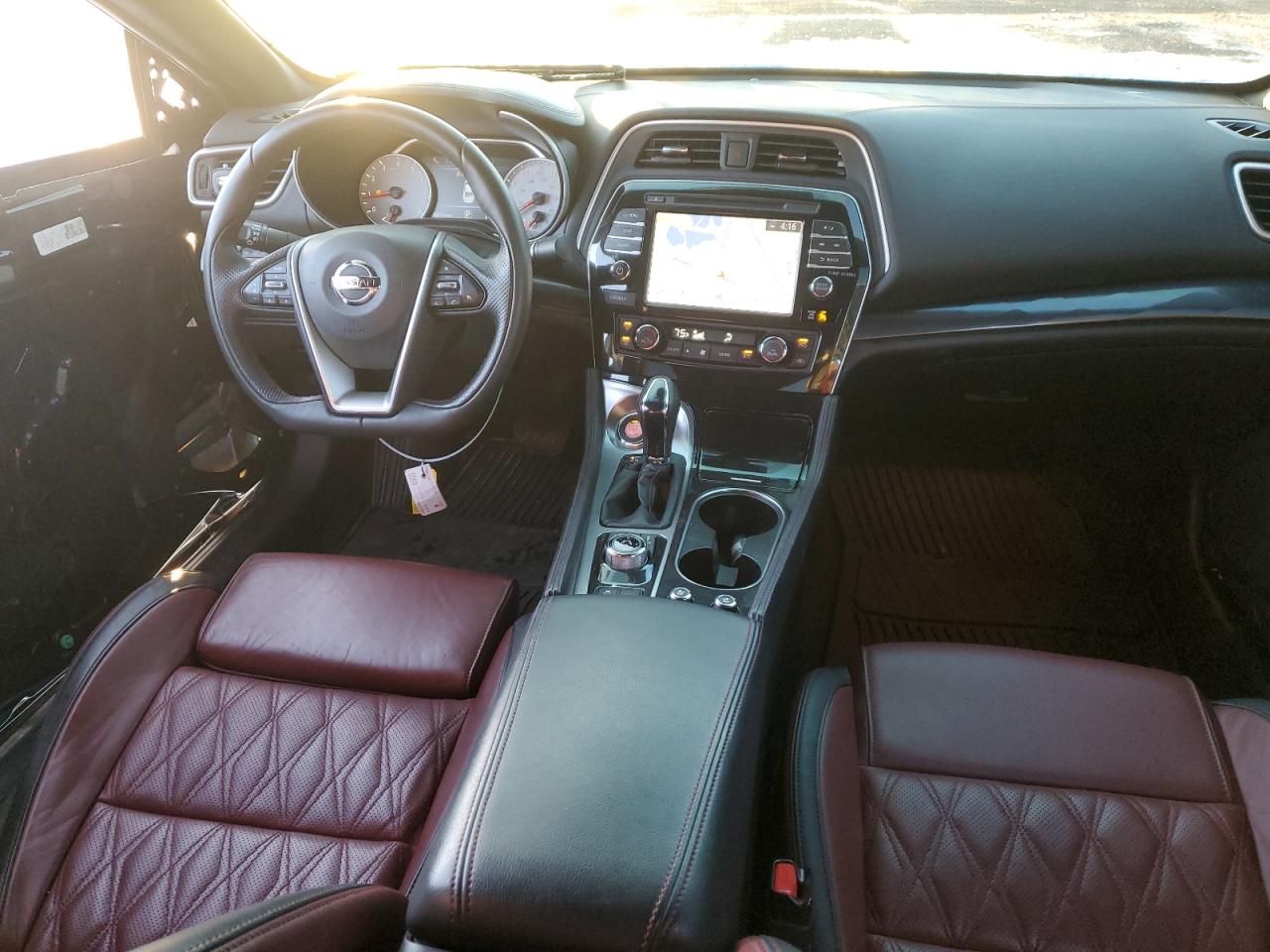 2021 Nissan Maxima VIN 1N4AA6FV9MC505780 Copart auction photo, side damage thumbnail 8