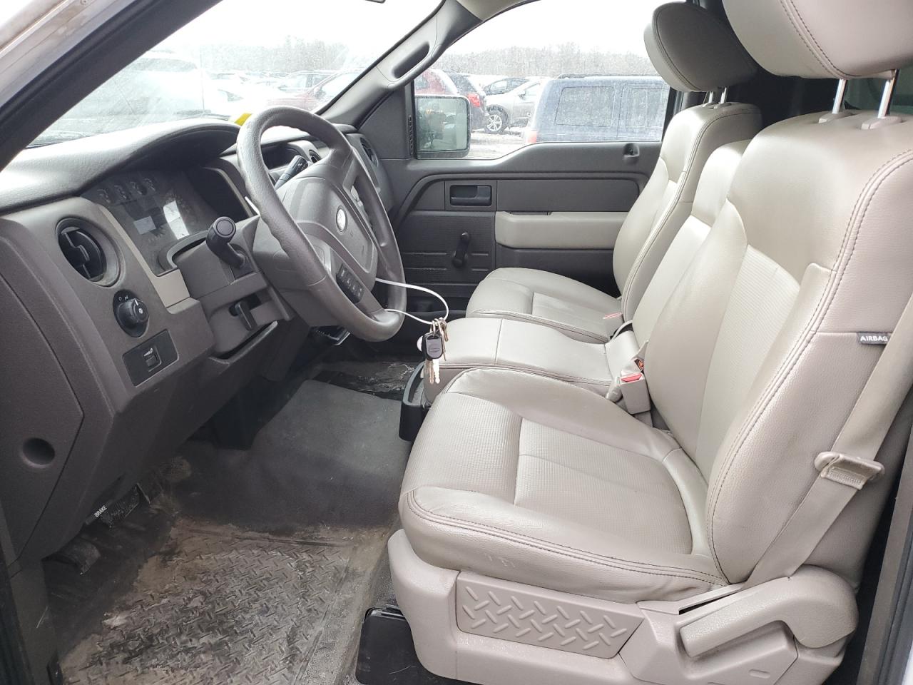 2009 Ford F-150 VIN 1FTRF12W09KB14255 Copart auction photo, side damage thumbnail 7