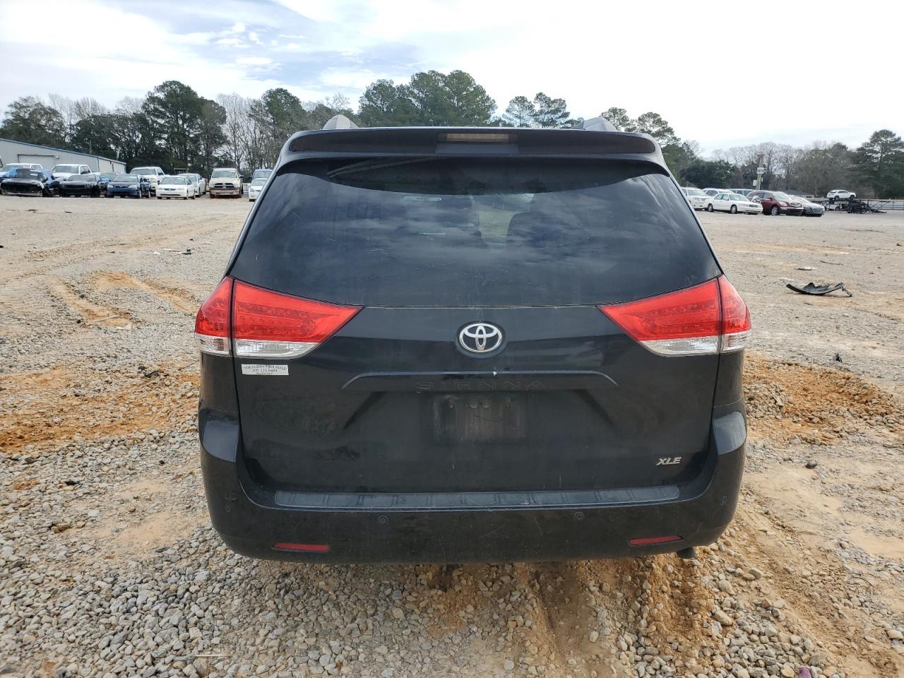 2013 Toyota Sienna VIN 5TDYK3DC0DS327813 Copart auction photo, all over damage thumbnail 6