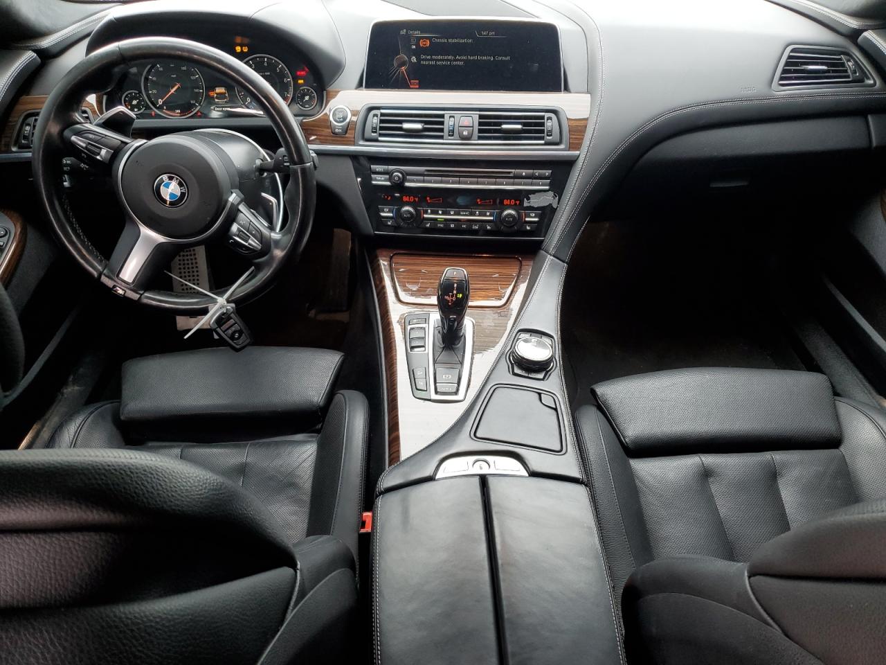 2016 BMW 6er VIN WBA6D2C52GGT65599 Copart auction photo, front end / minor dent/scratches damage thumbnail 8