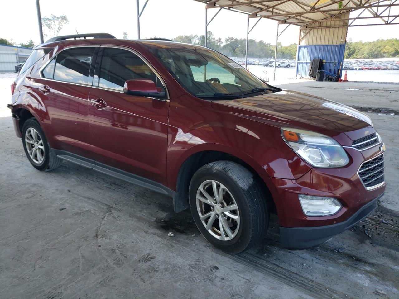2016 Chevrolet Equinox VIN 2GNALCEK9G1158513 Copart auction photo, rear end / side damage thumbnail 4