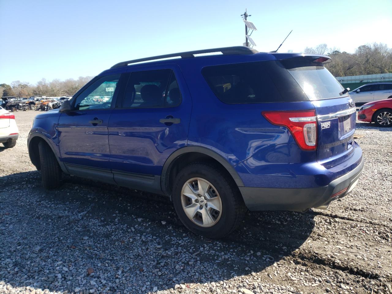 2013 Ford Explorer VIN 1FM5K7B83DGA06315 Copart auction photo, side damage thumbnail 2