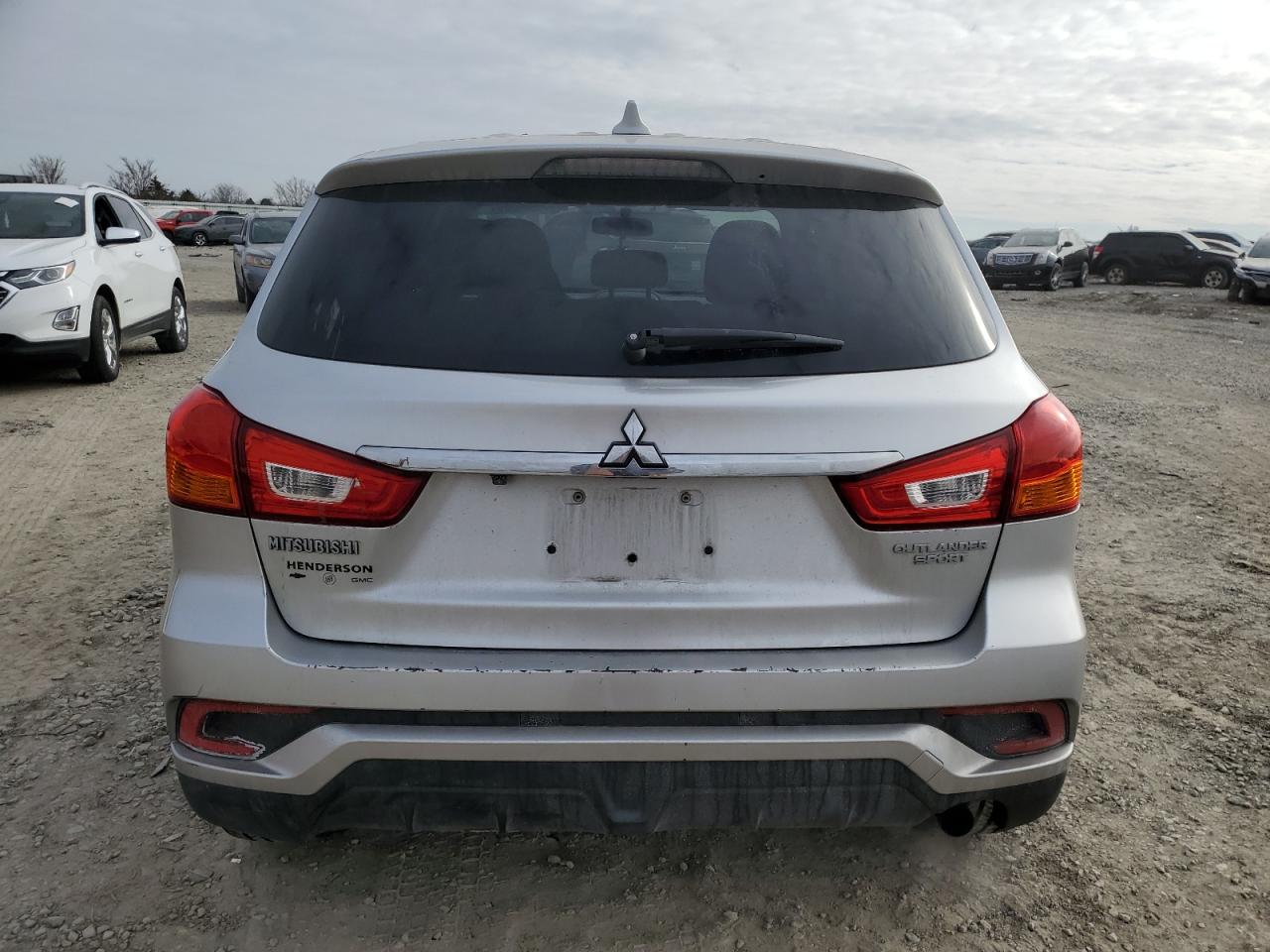 2019 Mitsubishi Outlander VIN JA4AP3AU7KU001686 Copart auction photo, front end / minor dent/scratches damage thumbnail 6
