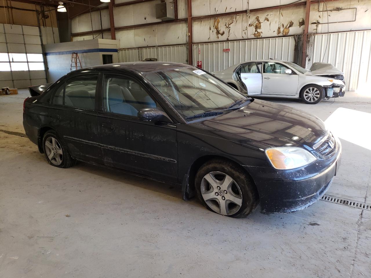 2001 Honda Civic VIN 1HGES16551L047423 Copart auction photo, rear end / minor dent/scratches damage thumbnail 4