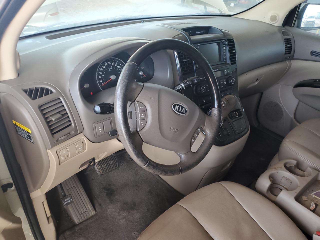 2012 KIA Sedona VIN KNDMH4C7XC6482584 Copart auction photo, mechanical damage thumbnail 8