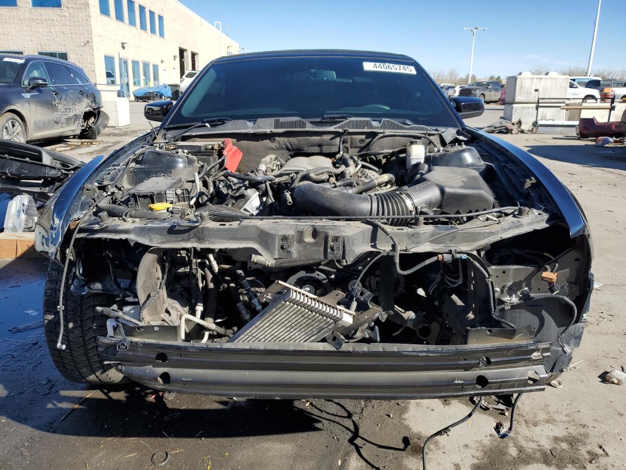 2012 Ford Mustang VIN 1ZVBP8FF7C5252959 Copart auction photo, front end damage thumbnail 5