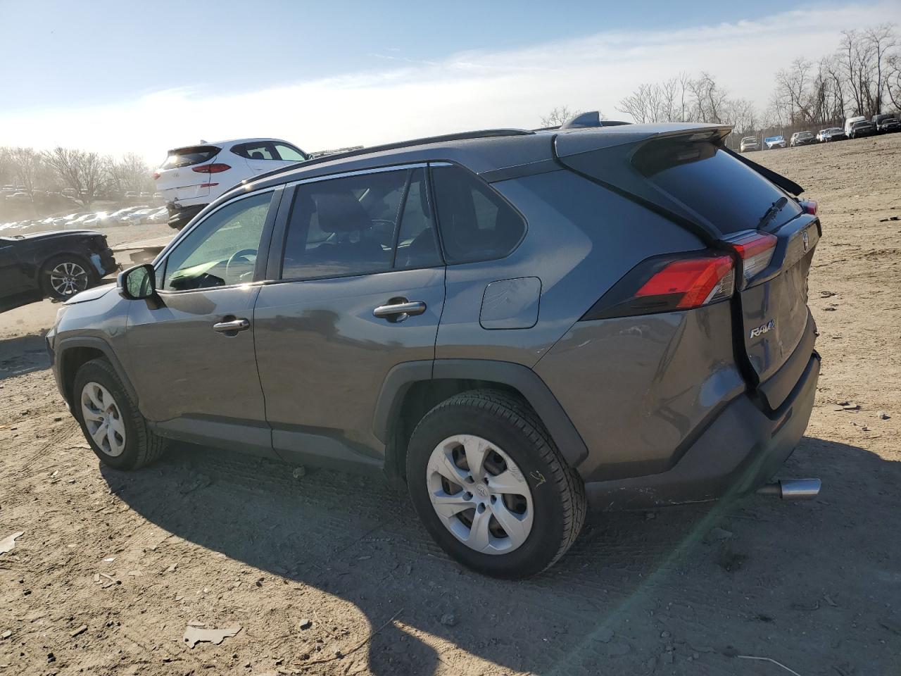 2019 Toyota RAV 4 VIN JTMG1RFV9KD022013 Copart auction photo, rear end / front end damage thumbnail 2
