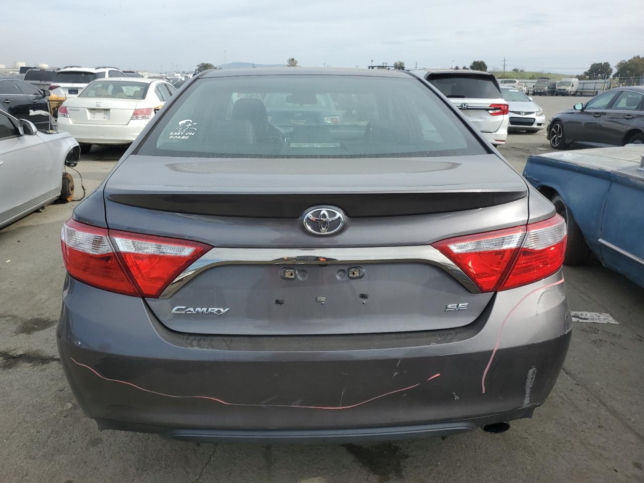2015 Toyota Camry VIN 4T1BF1FK7FU041356 Copart auction photo, front end damage thumbnail 6