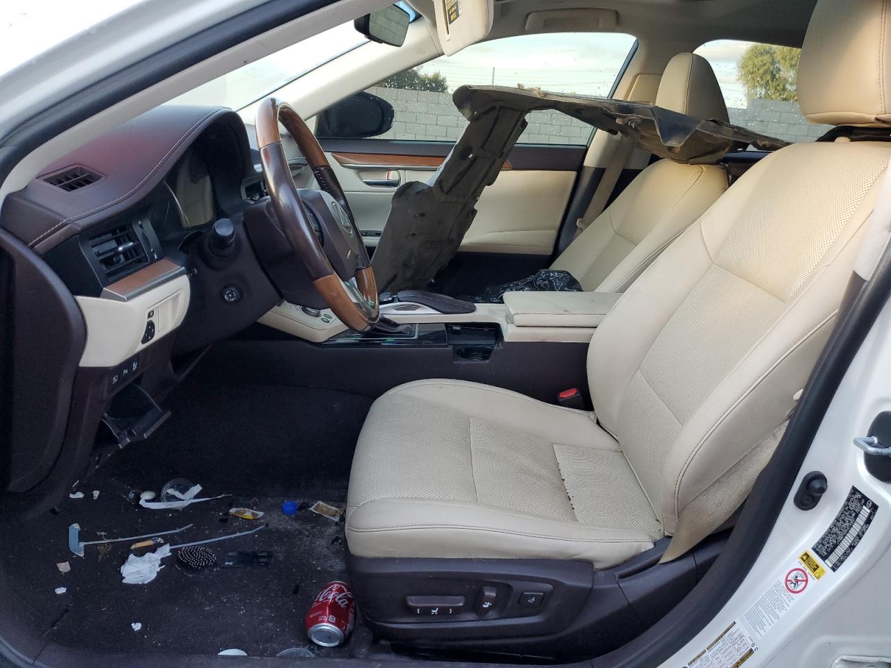 2017 Lexus ES VIN JTHBW1GGXH2143021 Copart auction photo, front end damage thumbnail 7