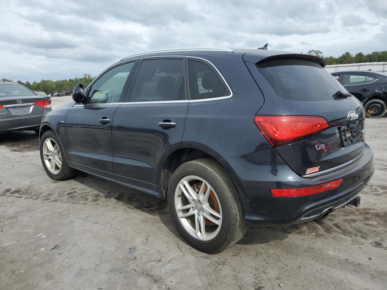 2017 Audi Q5 VIN WA1D7AFP2HA086449 Copart auction photo, front end / side damage thumbnail 2