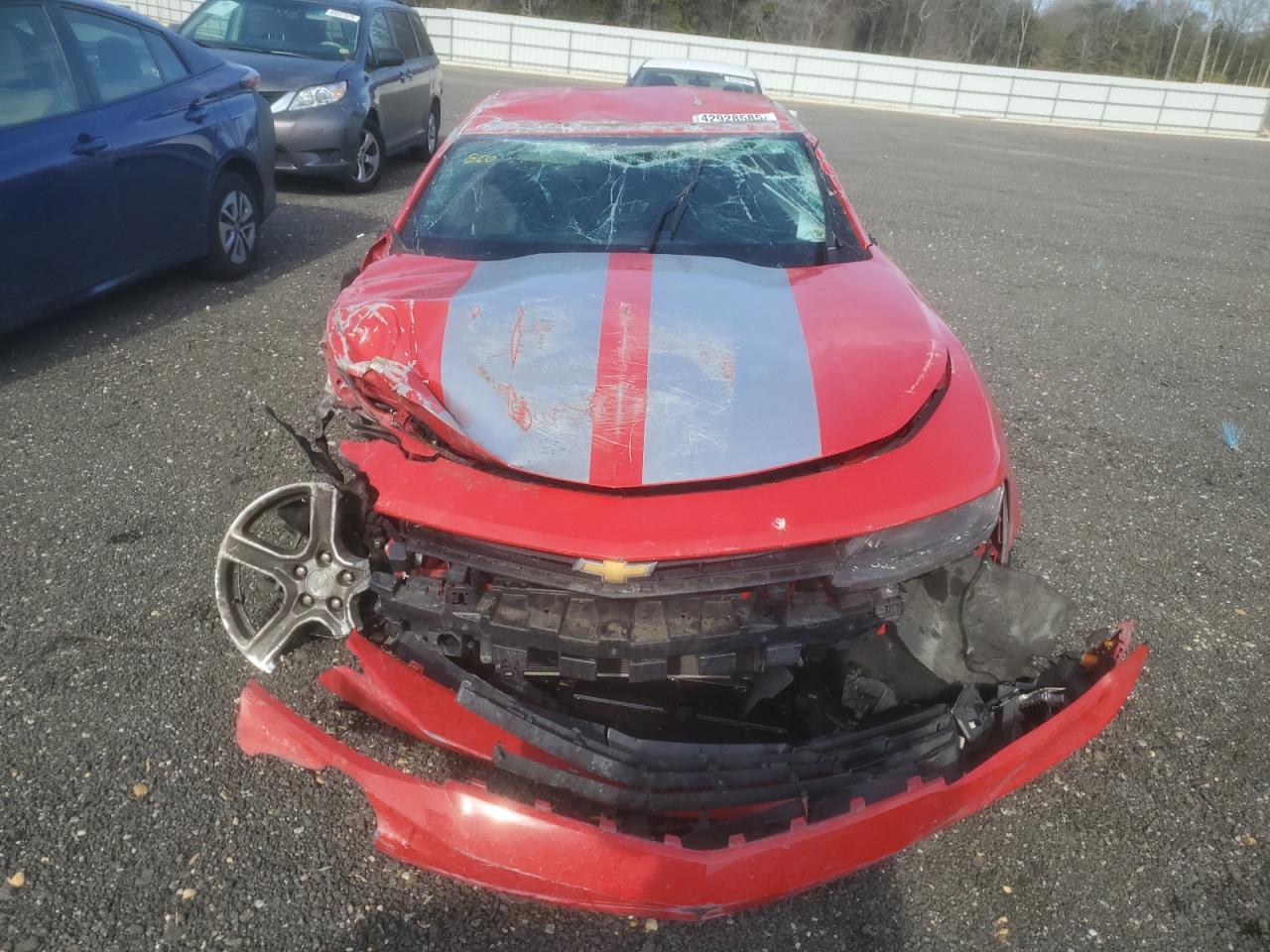 2018 Chevrolet Camaro VIN 1G1FB1RX6J0161473 Copart auction photo, rollover damage thumbnail 5