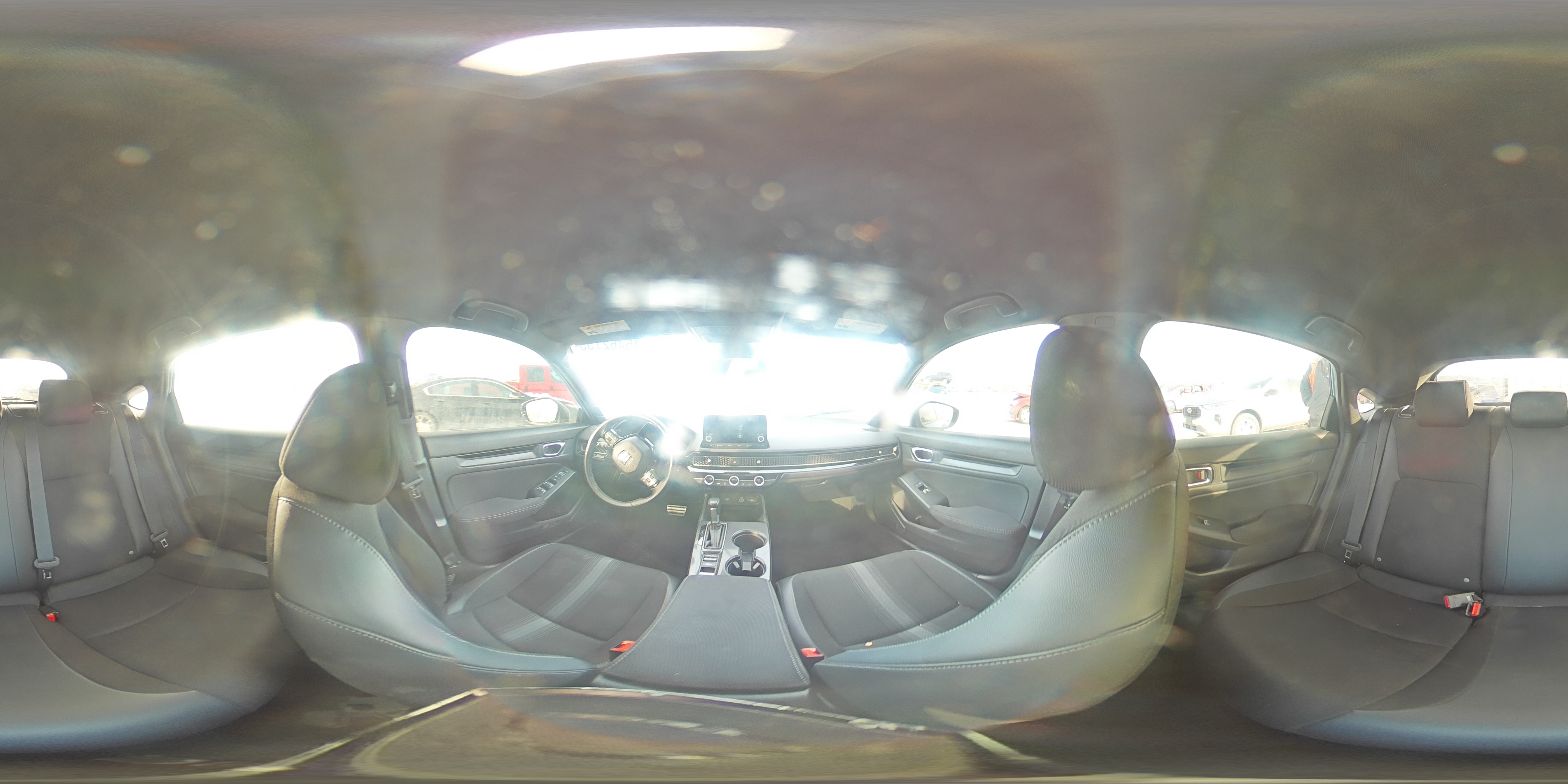 2023 Honda Civic VIN 19XFL2H88PE001616 Copart auction photo, front end / rear end damage thumbnail 14