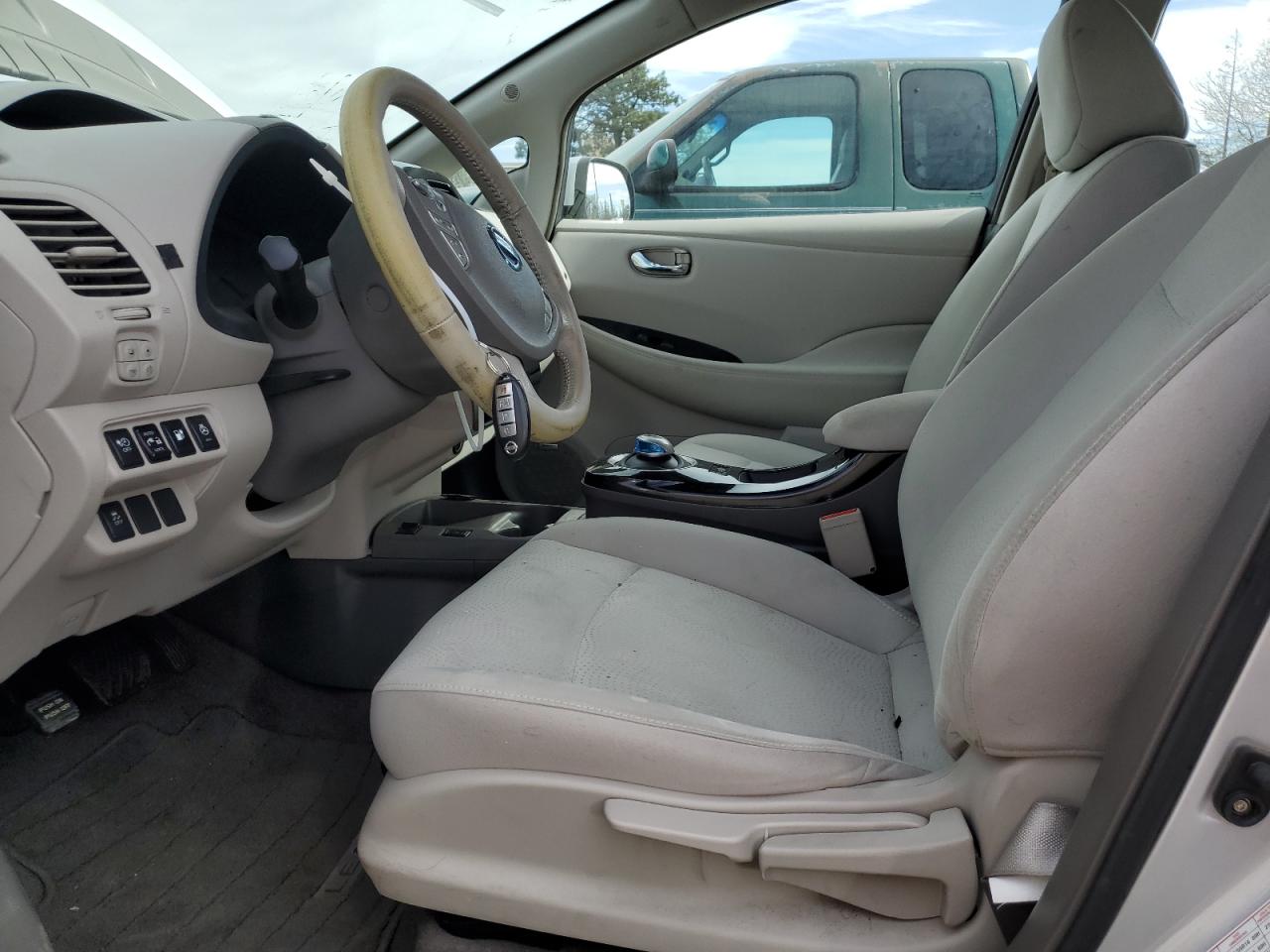 2013 Nissan Leaf VIN 1N4AZ0CP8DC420991 Copart auction photo, front end damage thumbnail 7