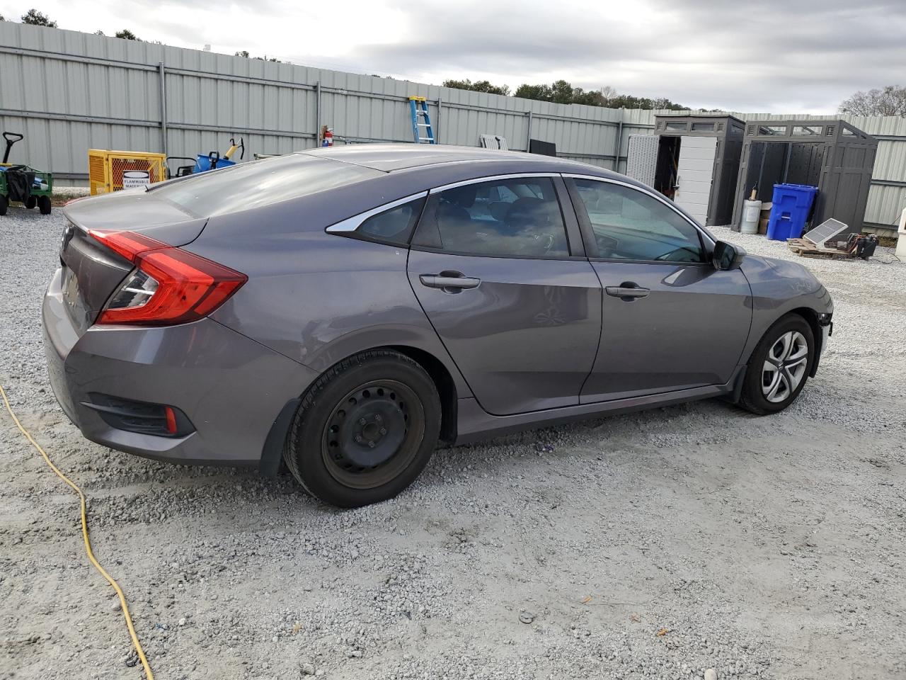 2016 Honda Civic VIN 19XFC2F55GE022304 Copart auction photo, front end damage thumbnail 3