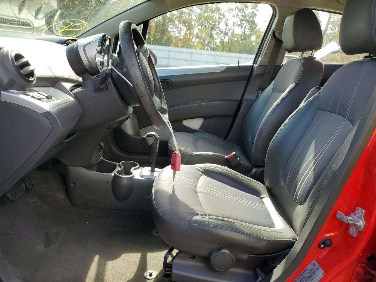 2013 Chevrolet Spark VIN KL8CD6S96DC509748 Copart auction photo, front end / side damage thumbnail 7