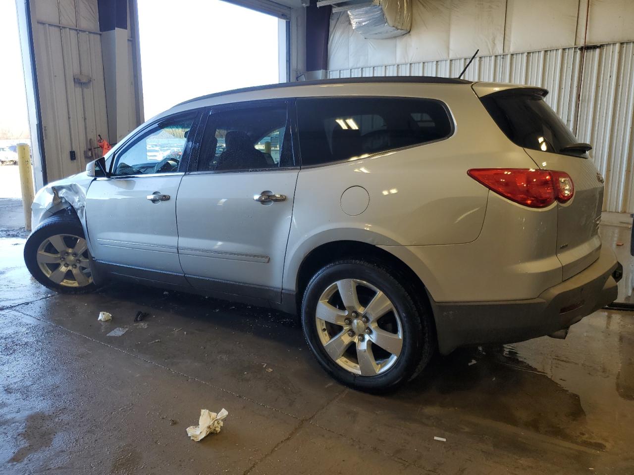 2011 Chevrolet Traverse VIN 1GNKVLED5BJ110148 Copart auction photo, undercarriage / front end damage thumbnail 2