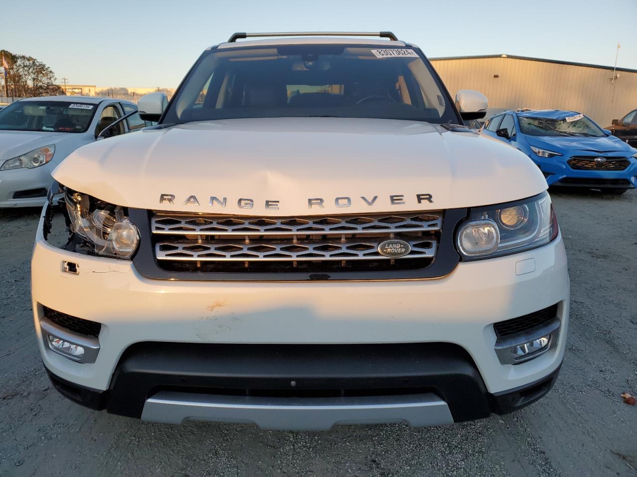 2016 Land Rover Range Rover VIN SALWR2PF5GA118659 Copart auction photo, front end damage thumbnail 5