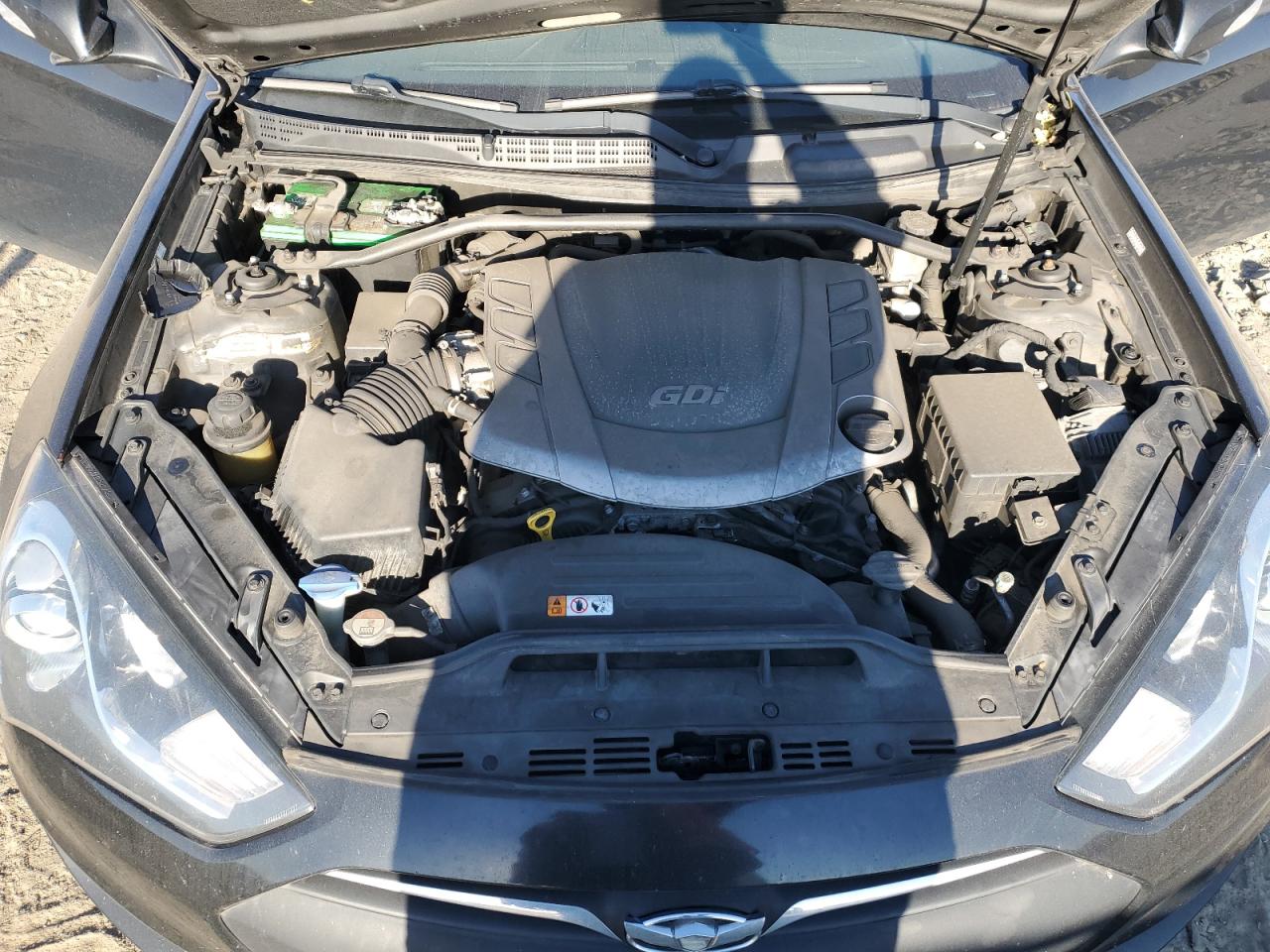 2016 Hyundai Genesis VIN KMHHT6KJ6GU135775 Copart auction photo, rear end / front end damage thumbnail 11