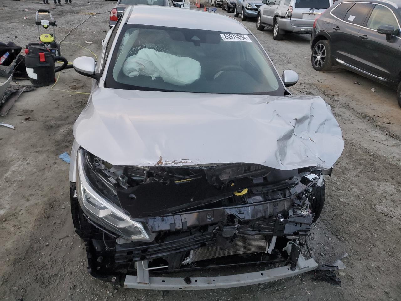 2022 Nissan Sentra VIN 3N1AB8CV8NY220300 Copart auction photo, front end damage thumbnail 5