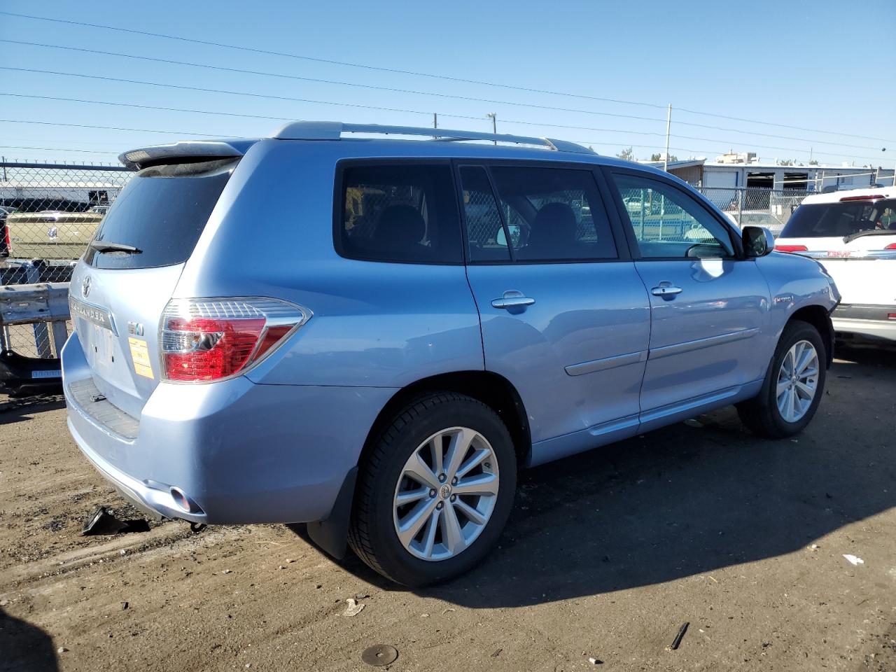 2009 Toyota Highlander VIN JTEEW41A792029155 Copart auction photo, front end damage thumbnail 3