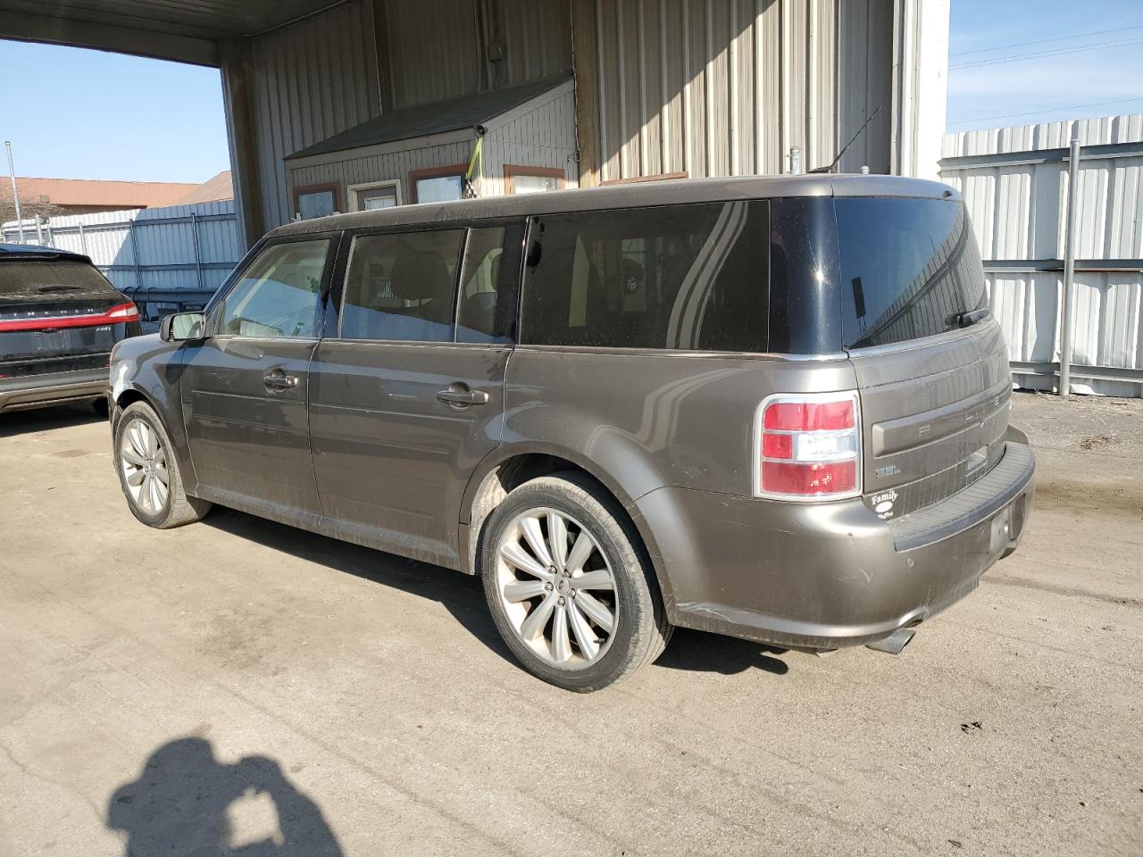 2014 Ford Flex VIN 2FMGK5C89EBD38280 Copart auction photo, front end damage thumbnail 2