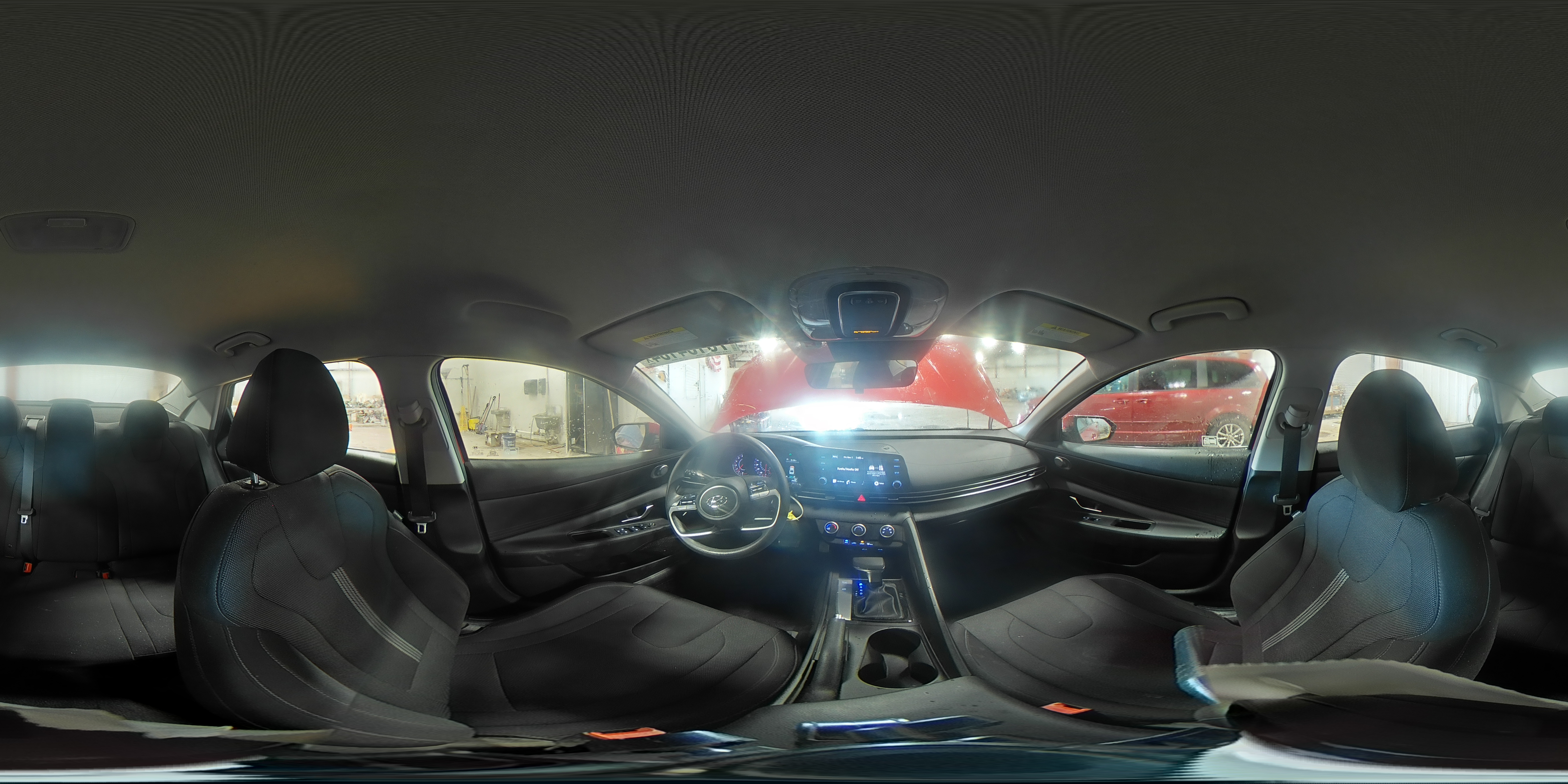 2022 Hyundai Elantra VIN 5NPLL4AG4NH053267 Copart auction photo, front end damage thumbnail 14