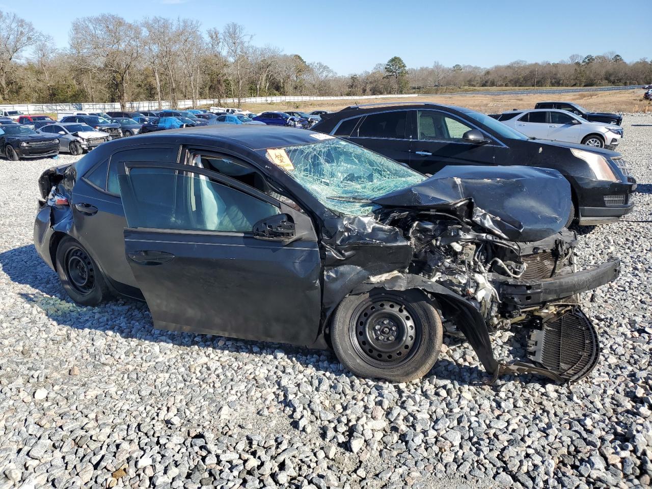2016 Toyota Corolla VIN 2T1BURHE0GC714096 Copart auction photo, all over damage thumbnail 4
