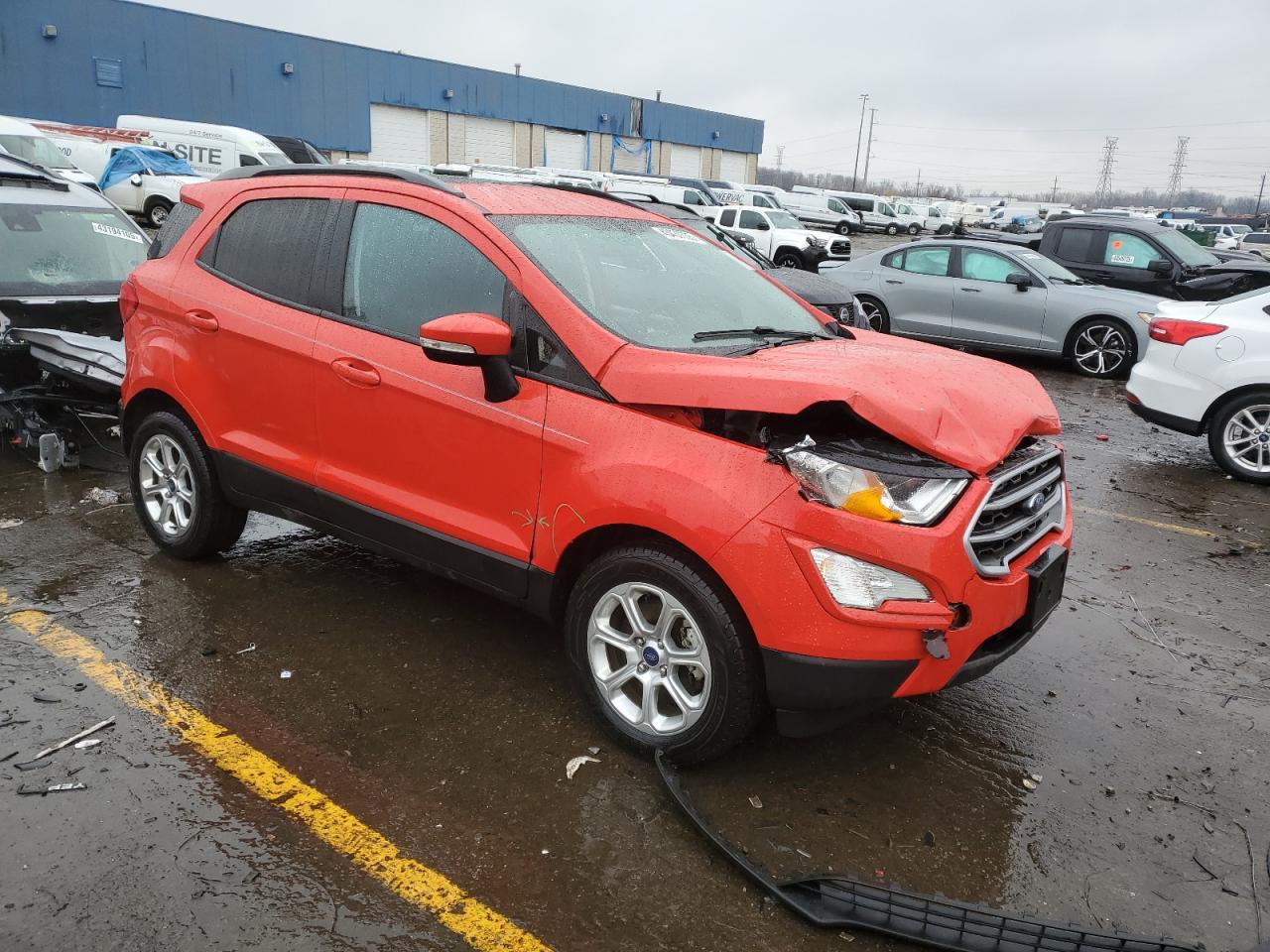 2020 Ford EcoSport VIN MAJ3S2GE0LC364769 Copart auction photo, front end damage thumbnail 4