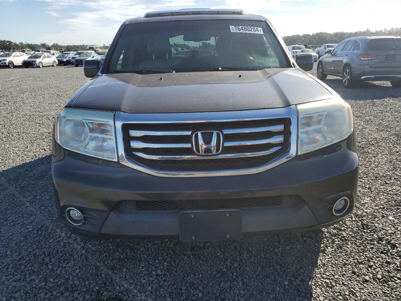 2013 Honda Pilot VIN 5FNYF3H54DB025753 Copart auction photo, water/flood damage thumbnail 5