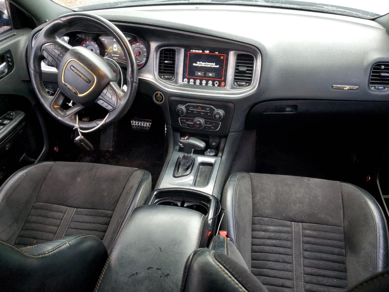 2017 Dodge Charger VIN 2C3CDXCT2HH605519 Copart auction photo, front end / undercarriage damage thumbnail 8