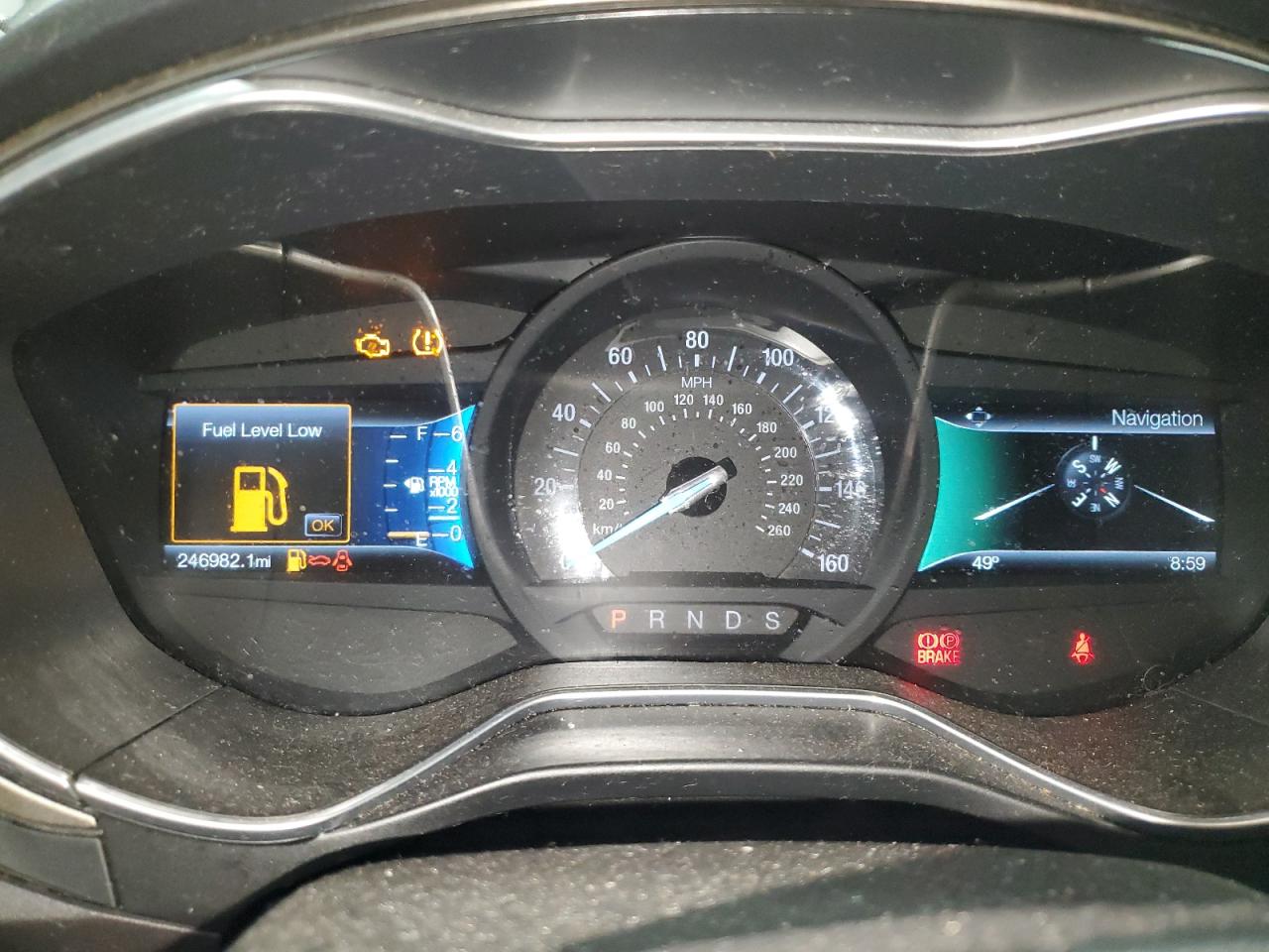 2016 Ford Fusion VIN 3FA6P0HD7GR304424 Copart auction photo, front end / hail damage thumbnail 9