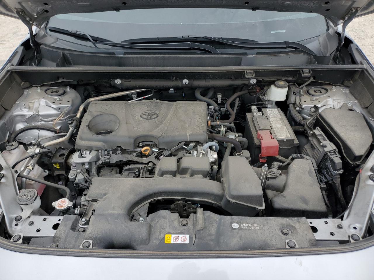 2022 Toyota RAV 4 VIN 2T3H1RFV3NC190047 Copart auction photo, side / front end damage thumbnail 12