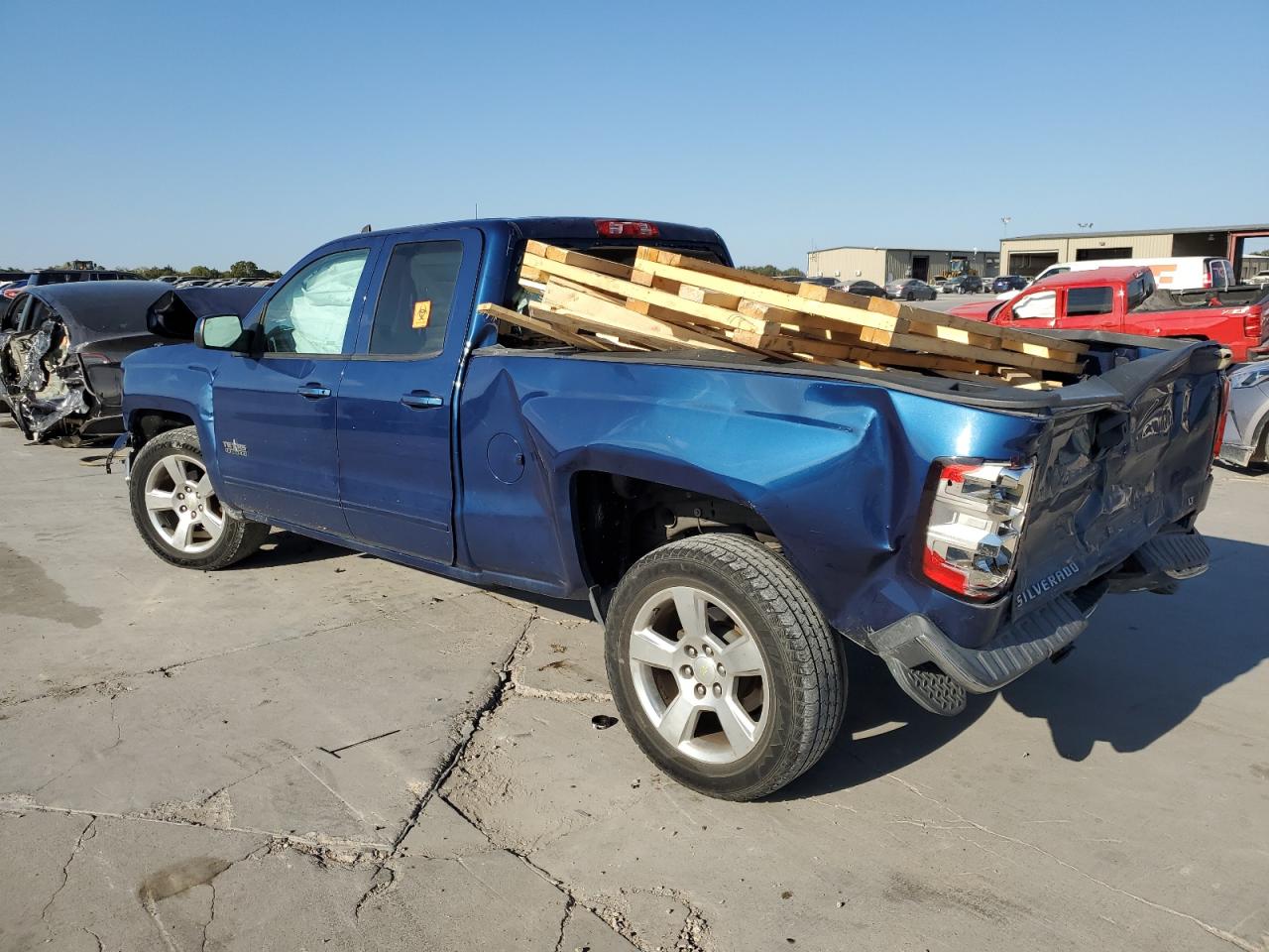 2015 Chevrolet Silverado VIN 1GCRCREC9FZ173994 Copart auction photo, all over damage thumbnail 2