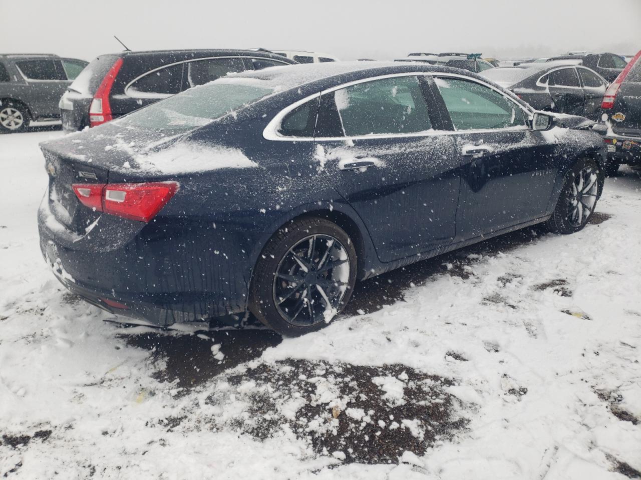 2017 Chevrolet Malibu VIN 1G1ZH5SX0HF184073 Copart auction photo, front end / minor dent/scratches damage thumbnail 3