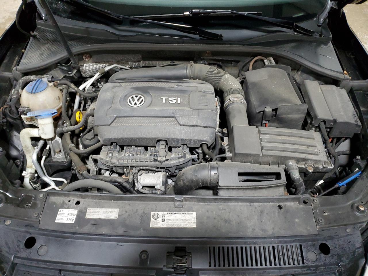 2014 Volkswagen Passat VIN 1VWBT7A30EC048957 Copart auction photo, side / top/roof damage thumbnail 11