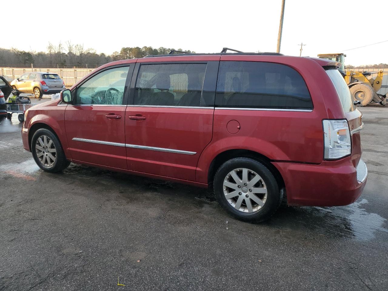 2014 Chrysler Town & Country VIN 2C4RC1BGXER269893 Copart auction photo, rear end / front end damage thumbnail 2