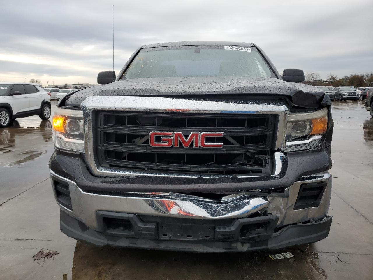 2014 GMC Sierra VIN 1GTR1TEHXEZ336598 Copart auction photo, front end damage thumbnail 5