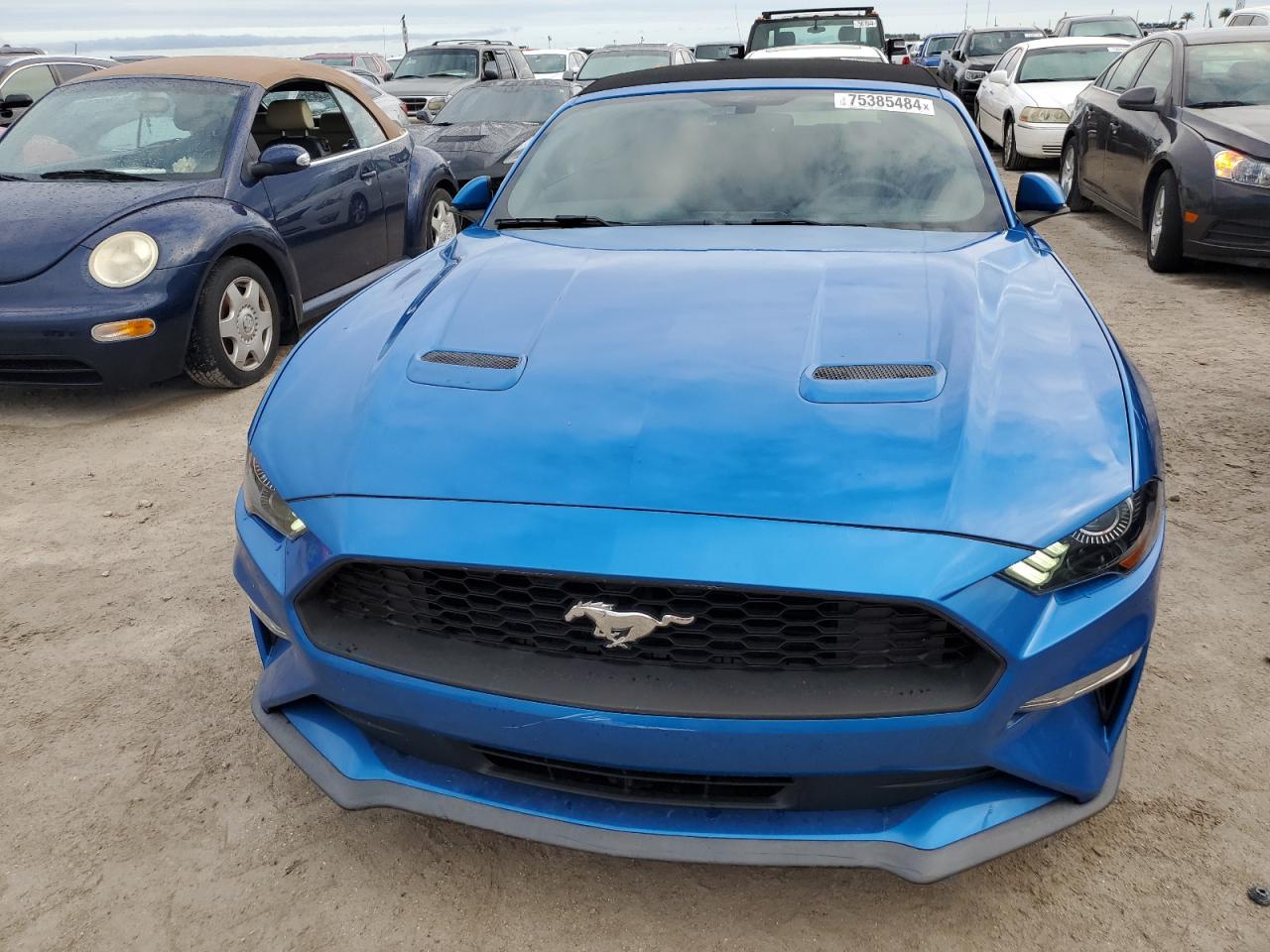 2019 Ford Mustang VIN 1FATP8UH3K5189357 Copart auction photo, water/flood damage thumbnail 5