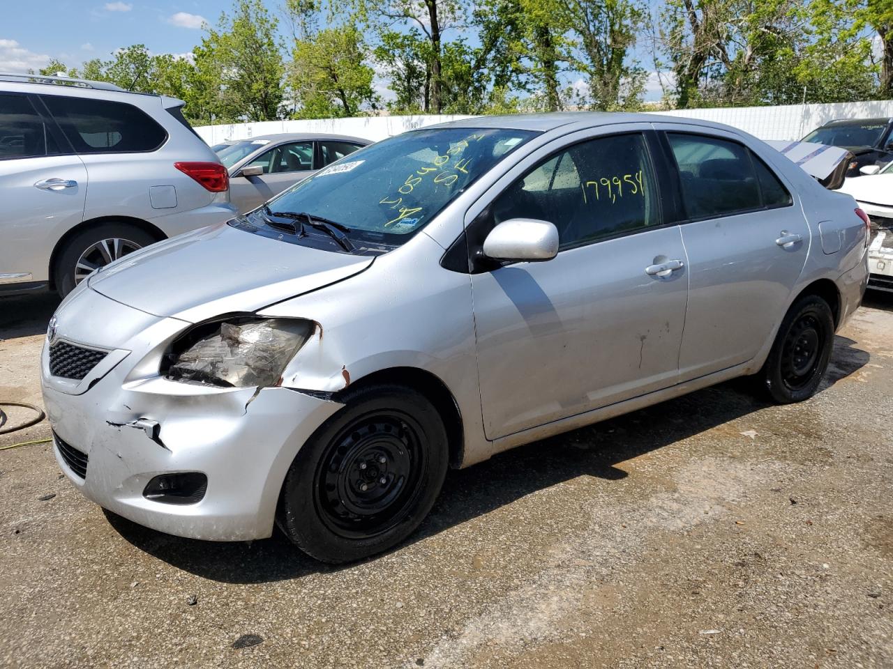 2010 Toyota Yaris VIN JTDBT4K3XA4067617