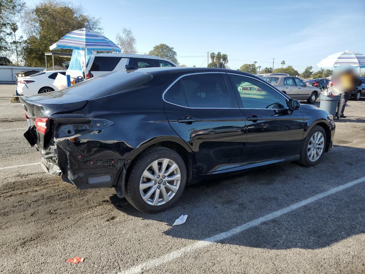 2019 Toyota Camry VIN 4T1B11HK0KU285355 Copart auction photo, rear end / minor dent/scratches damage thumbnail 3