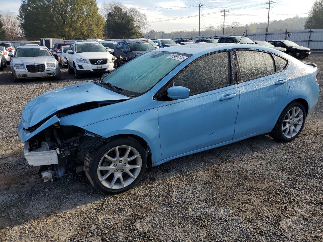 2013 Dodge Dart VIN 1C3CDFBA7DD241695